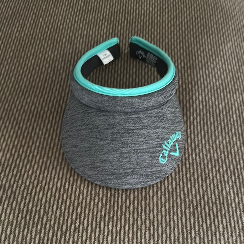 Callaway Gray and Teal Visor